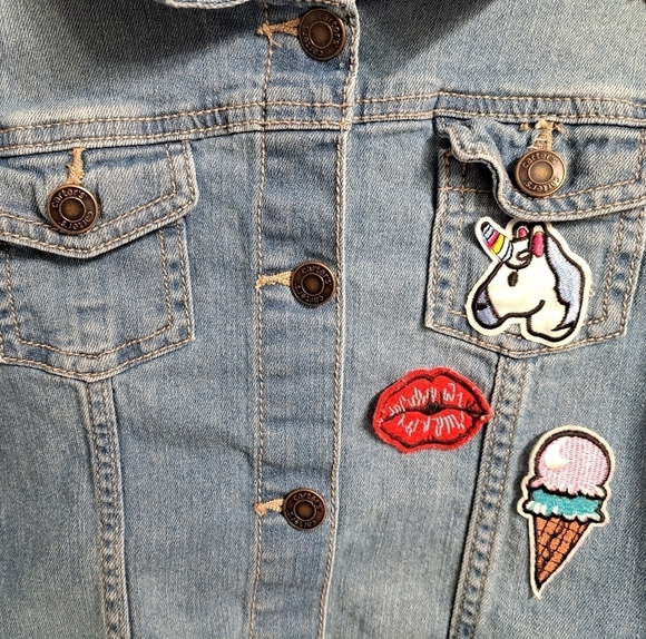 Carter's Denim Button Up Jacket     Size 8 - Picture 2 of 7